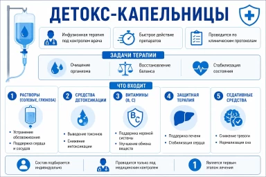 Капельница от наркотиков на дому в Альметьевске