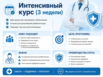 Реабилитация за 21 день в Альметьевске